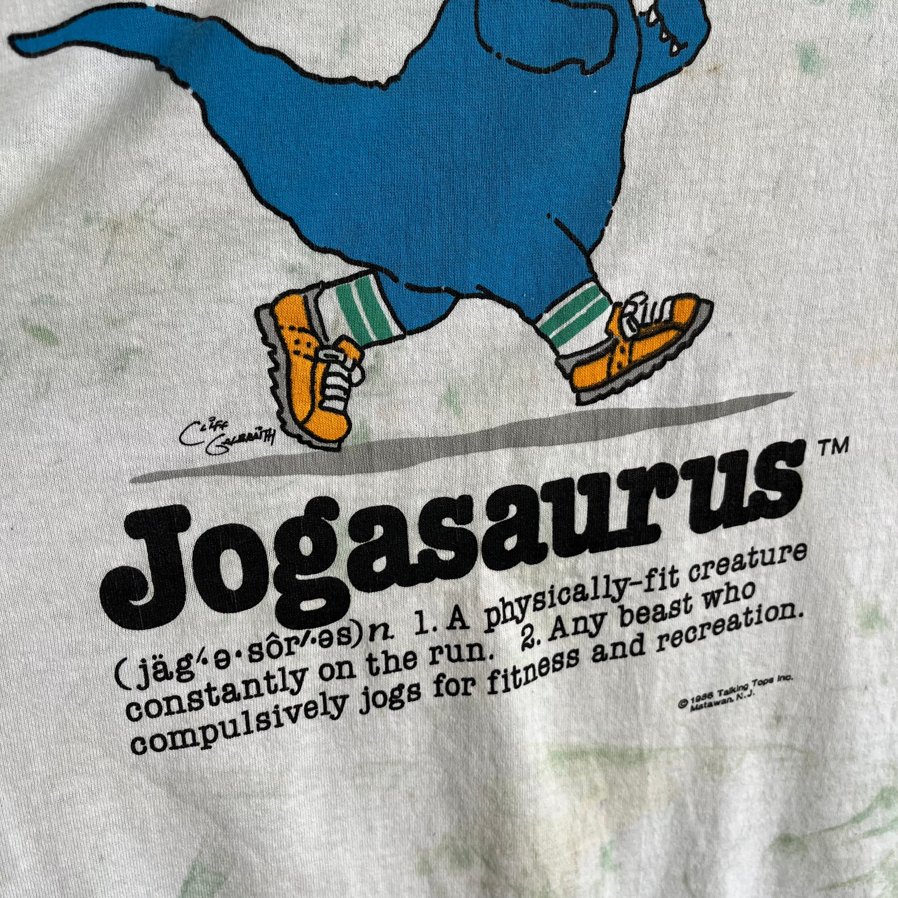 1986 Jogasaurus T-Shirt - You're So Welcome