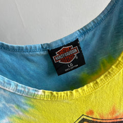 1990s Nashville Harley Tie Dye Tank Top - WOW