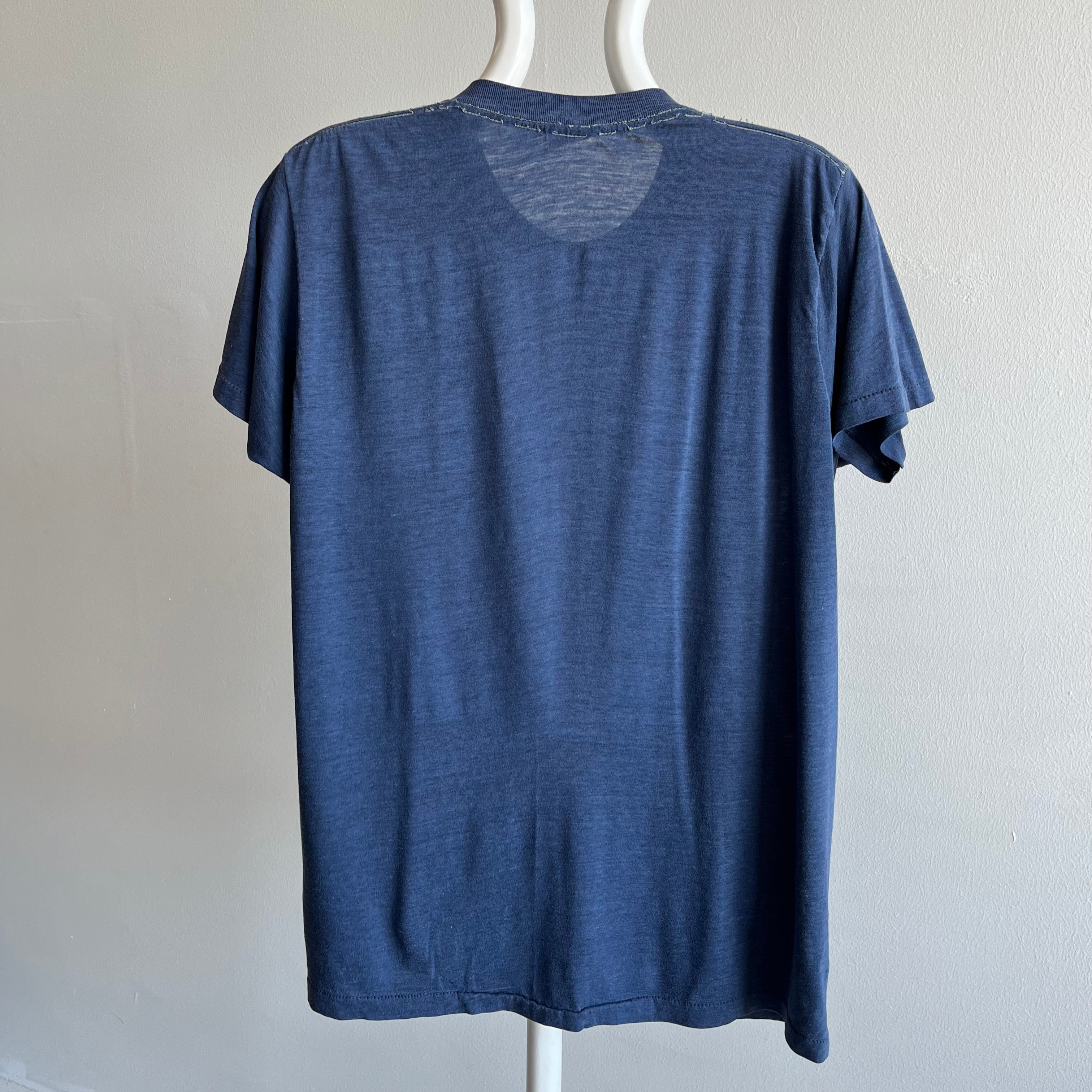 1970/80s Minnesota Paper Thin and Silky Slouchy T-Shirt