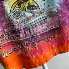 1990s Nashville Harley Tie Dye Tank Top - WOW