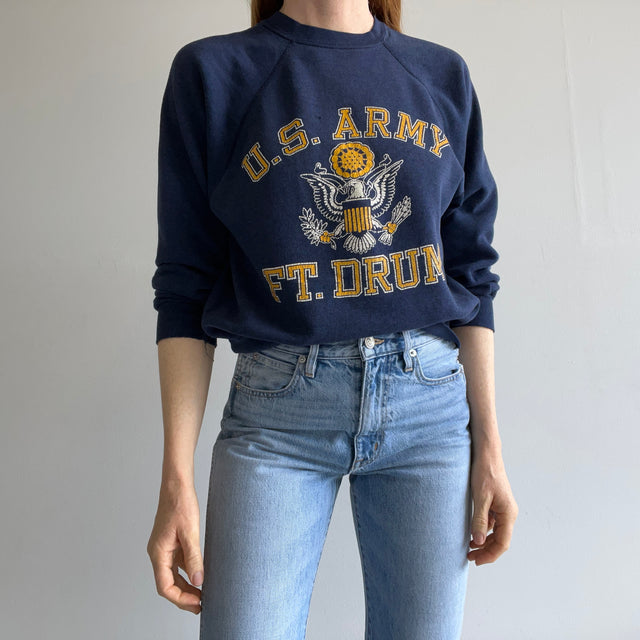 1970/80s US Army Ft. Drum Raglan