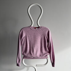 1980s Heather Pink Smaller Sweatshirt