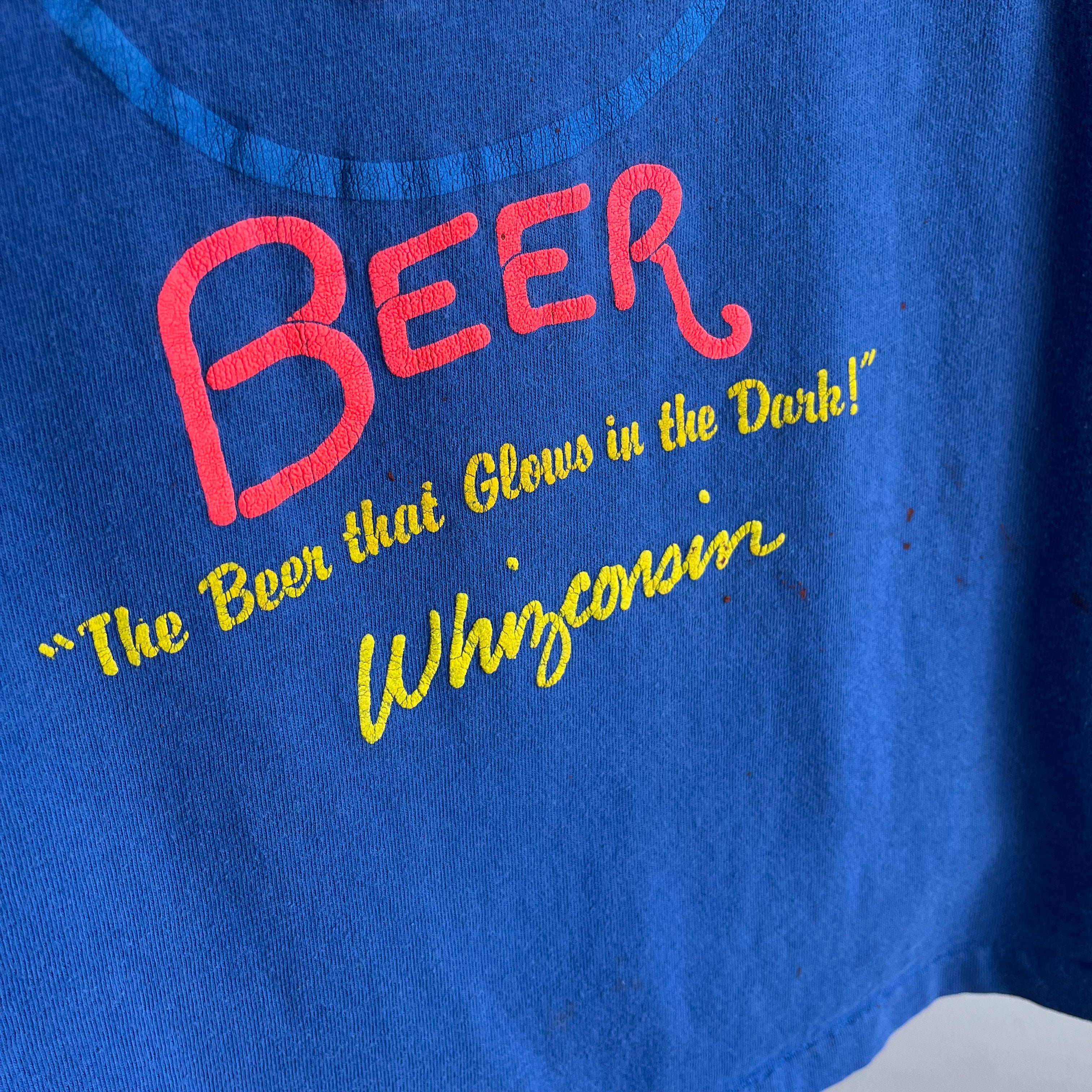 1986 Whizconsin Beer Whiz T-Shirt - Oh Wow