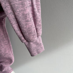 1980s Heather Pink Smaller Sweatshirt