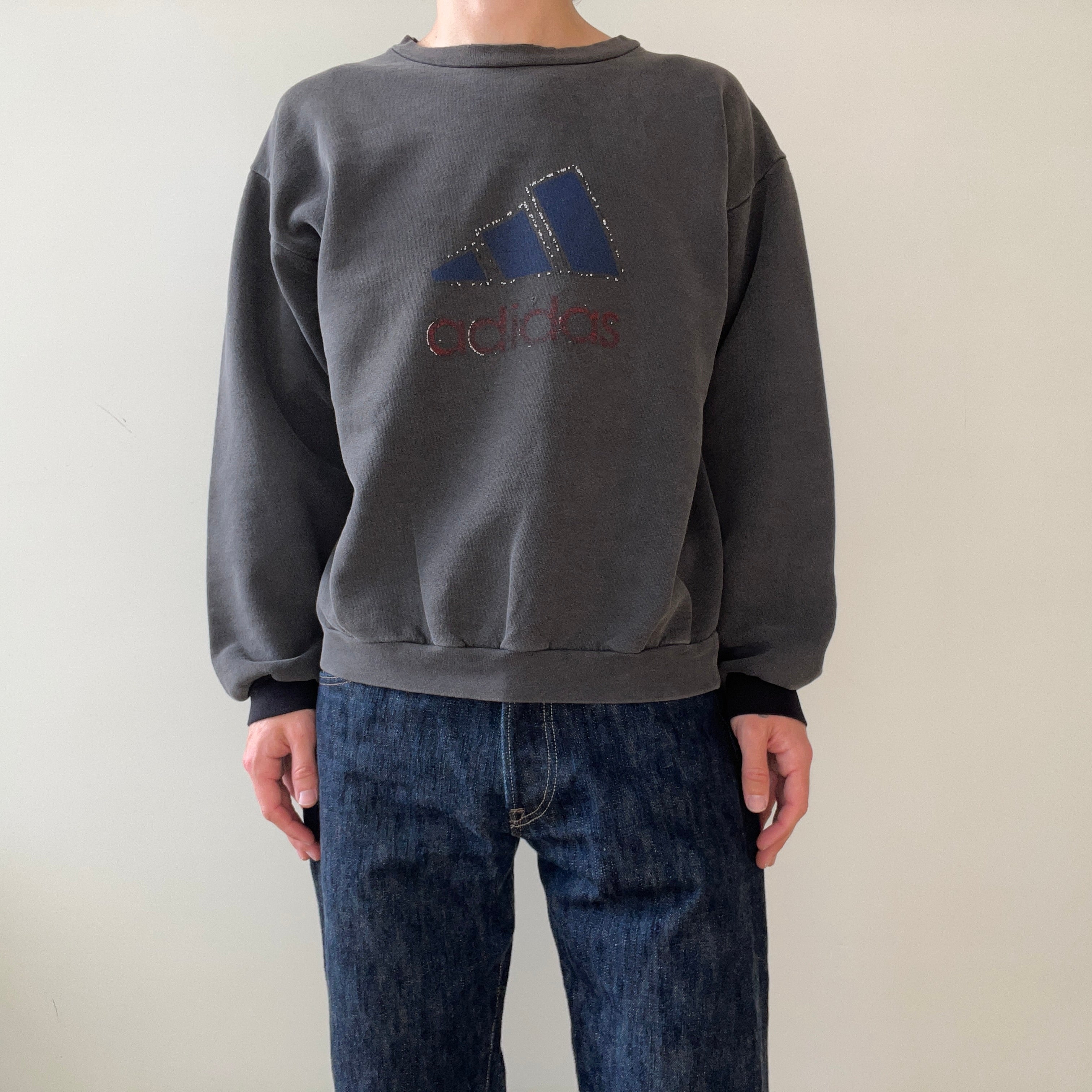1980s Two Tone Adidas Sweatshirt