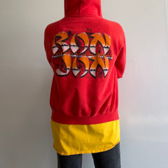 1986 Ron Jon Surf SHop Sun Faded Zip Up Hoodie - THE BACK