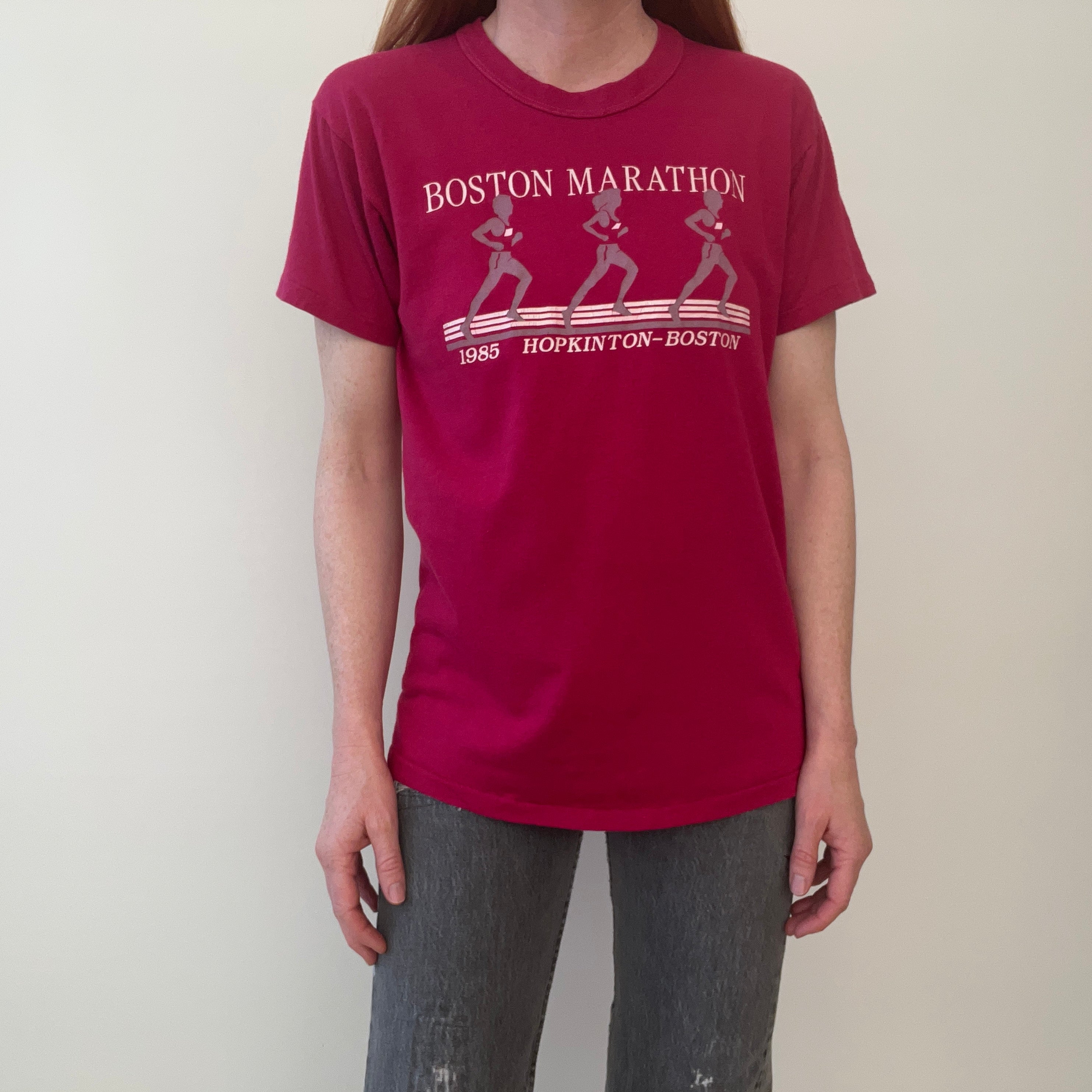 1985 Boston Marathon T-Shirt