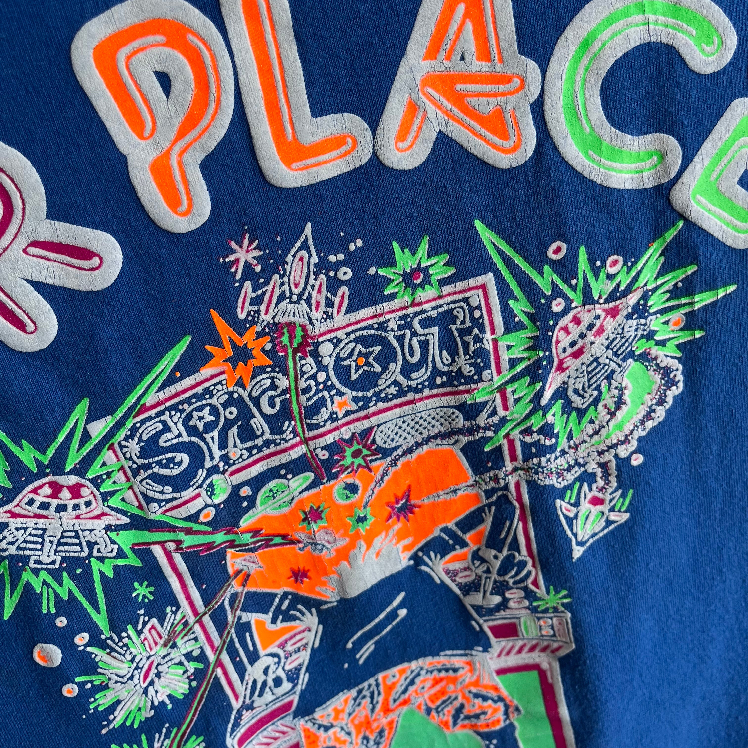 1980s I partied At Our Place Arcade T-Shirt