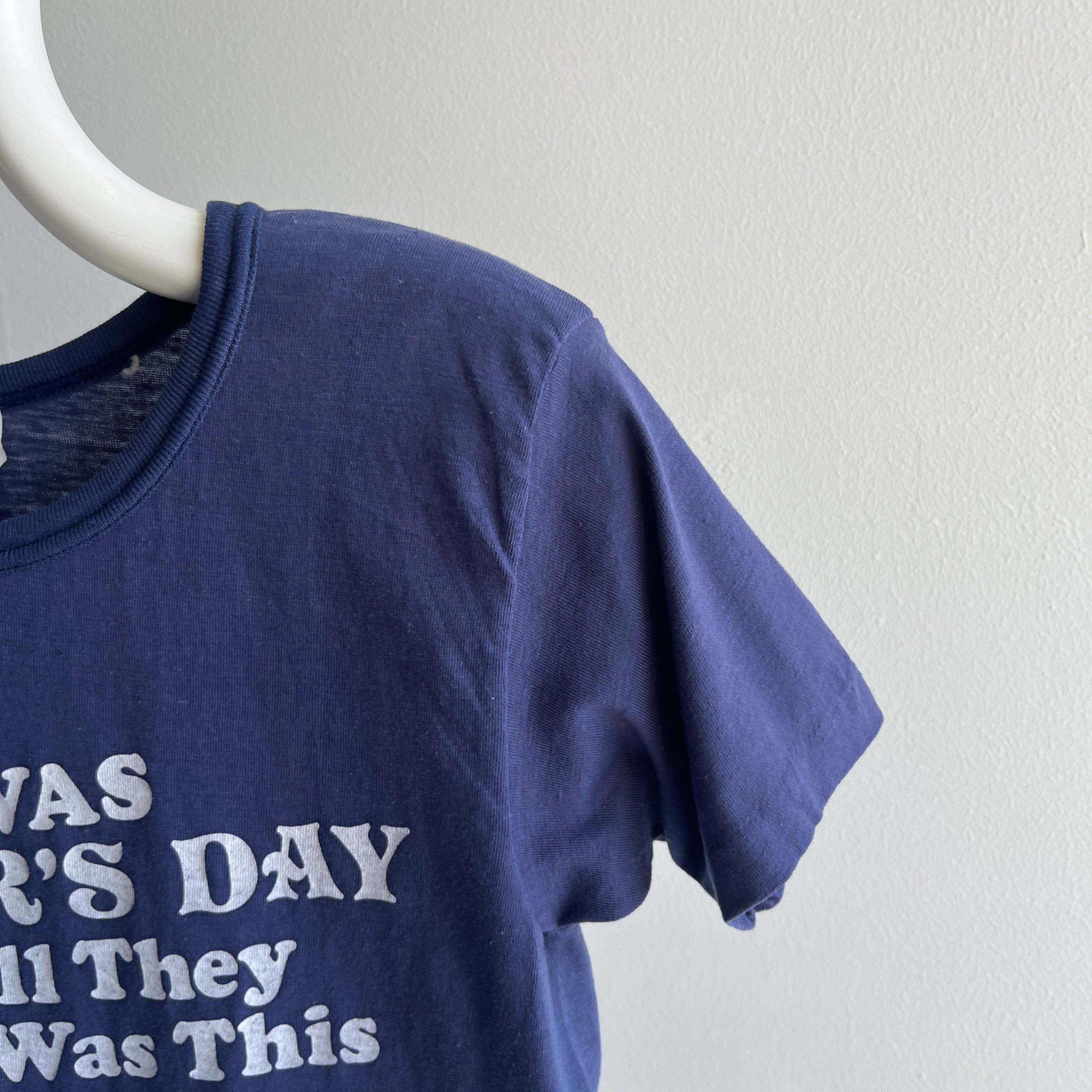 1980s It Was Father's Day and ALL They Got Me... Ring T-Shirt