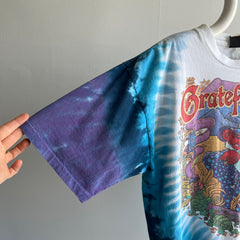 2000 Grateful Dead Terrapin Moon Front and Back T-Shirt by Liquid Blue