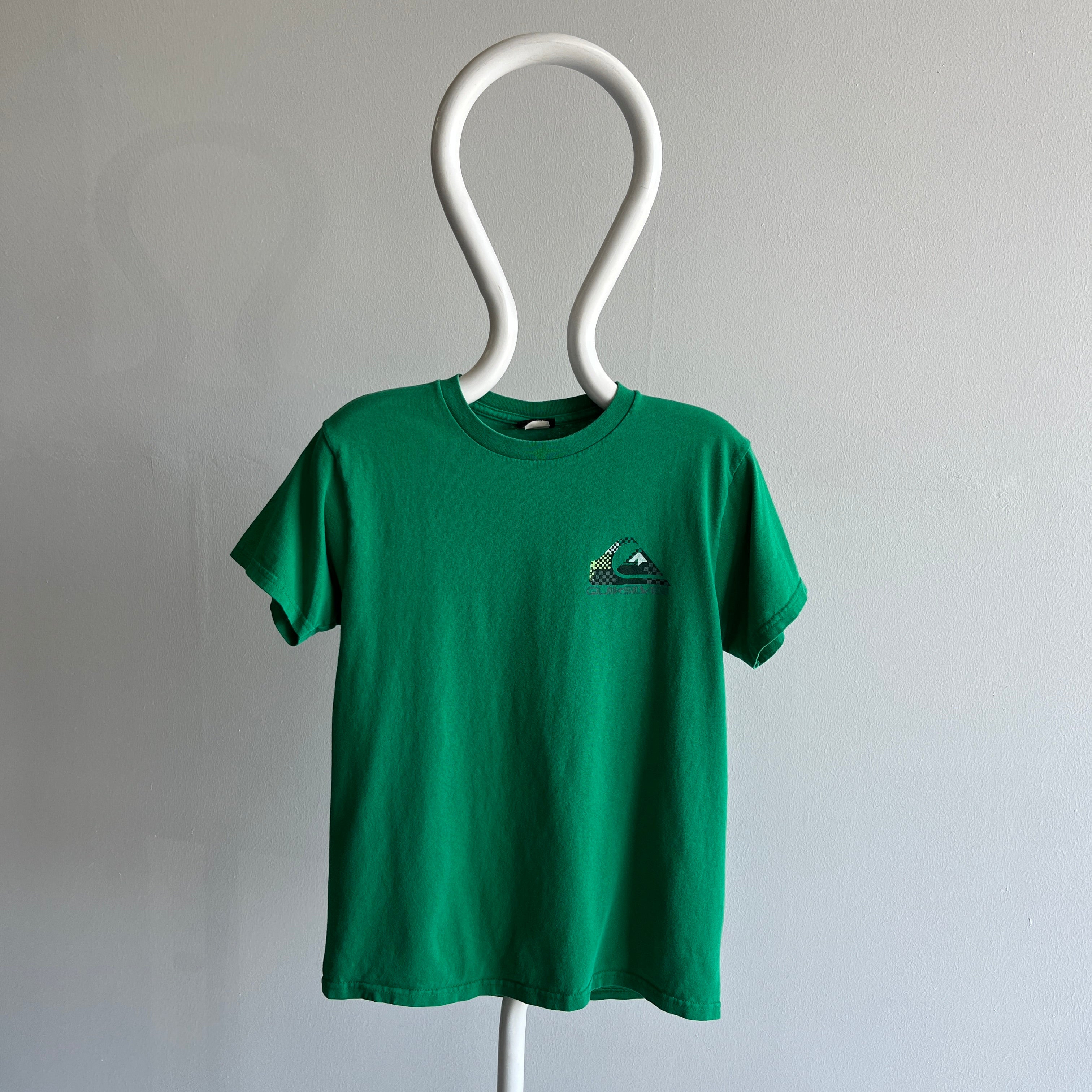 1990s Smaller Quicksilver Front and Back T-Shirt - Surfwear