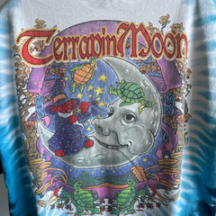 2000 Grateful Dead Terrapin Moon Front and Back T-Shirt by Liquid Blue