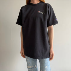 1980s Champion Brand Cotton Rolled Neck T-Shirt