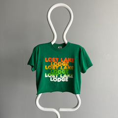 1980s Lost Lake Lodge DIY Crop Top