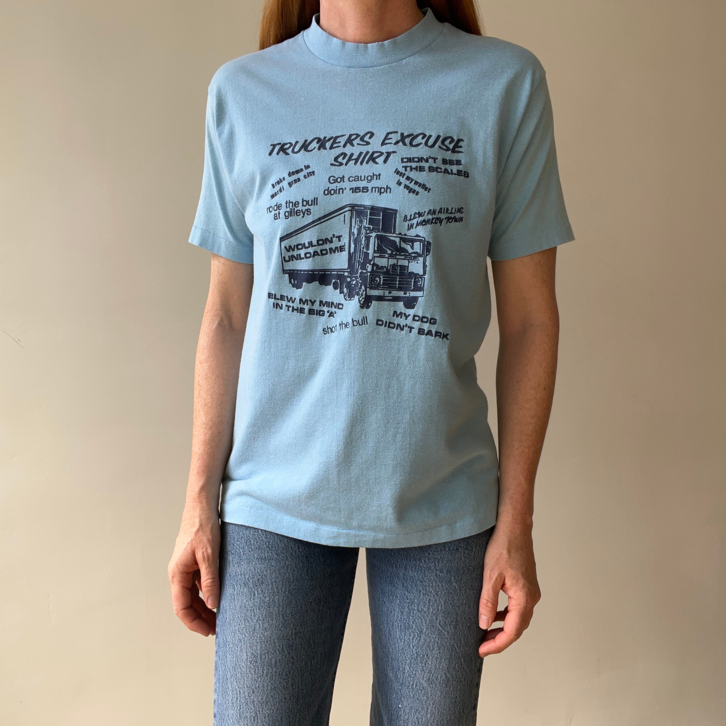 1970s/80s Truckers Excuse T Shirt