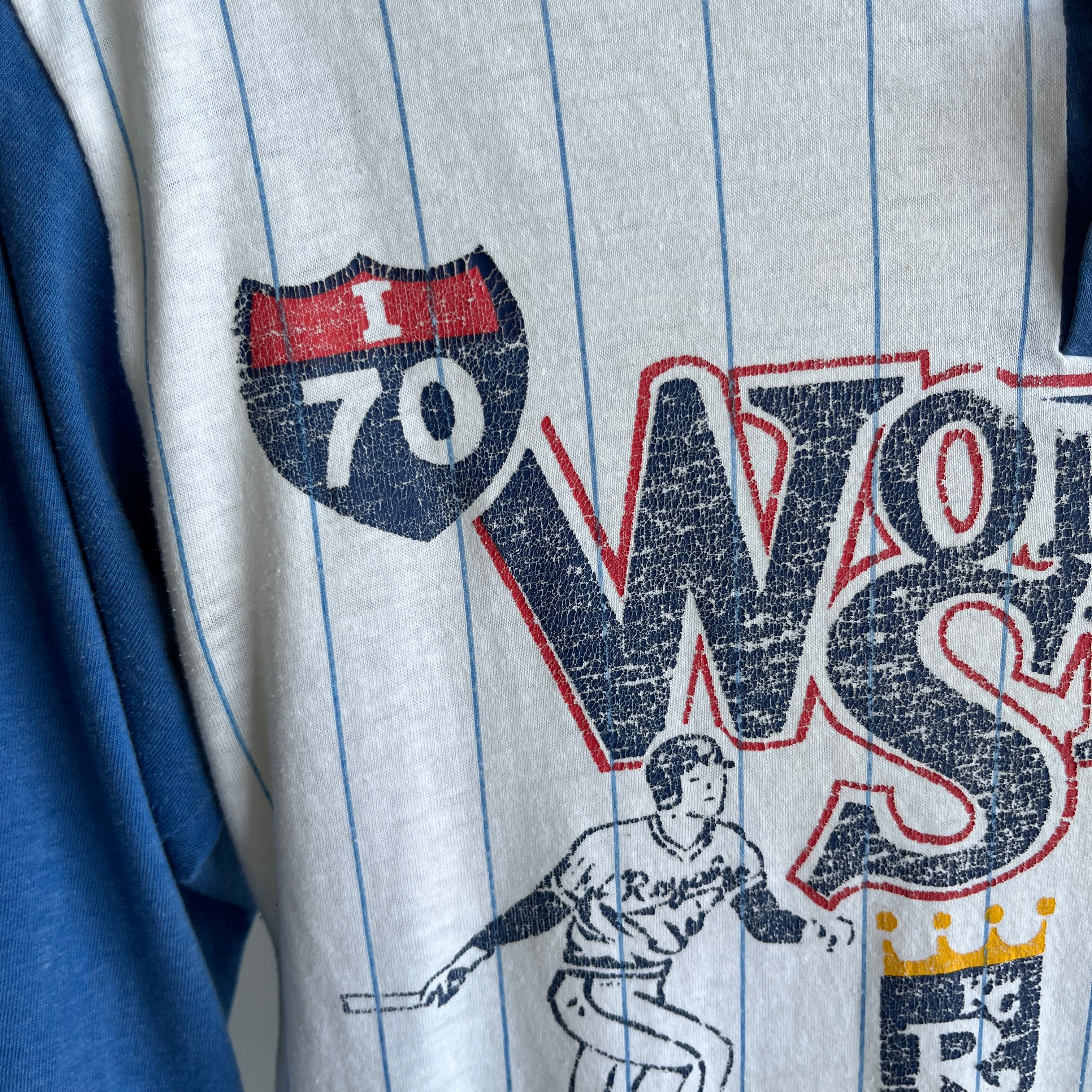 1985 World Series KC Royals vs. St. Louis Cardinals Henley