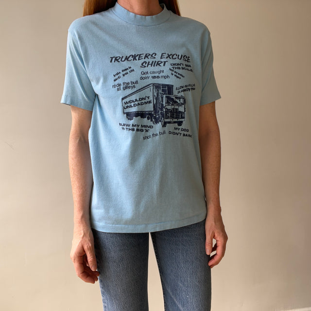 1970s/80s Truckers Excuse T Shirt