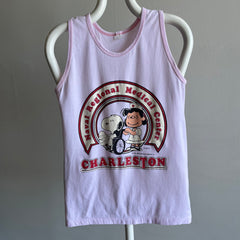 1970s Snoopy Charleston Naval Regional Medical Center Tank Top - WOW