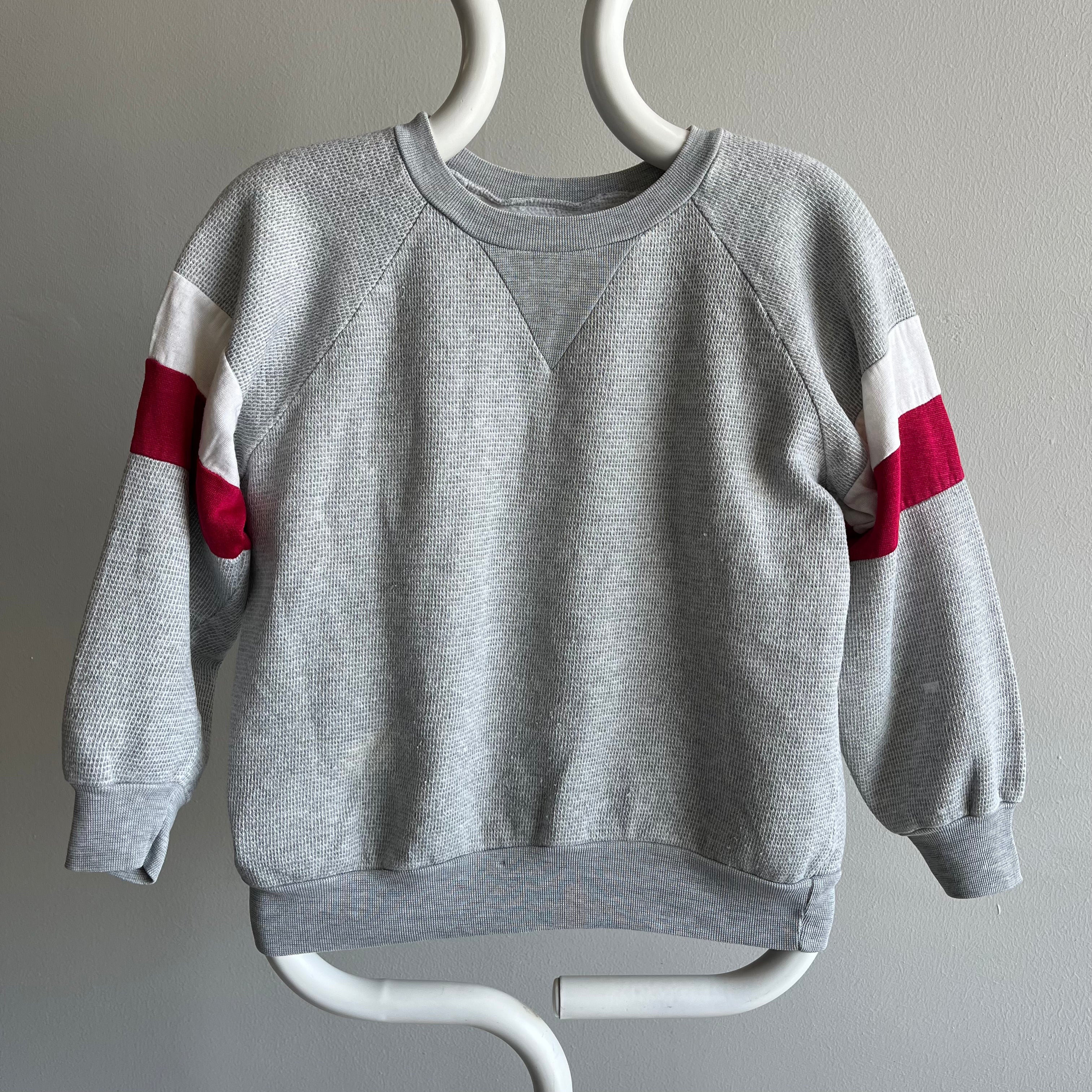1970s/80s !THIS! Sweatshirt with Pilling and Staining