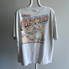 1995 OMBAC 42nd Annual World Champion Fiesta Island, San Diego Tattered, Torn and Worn T-Shirt - The Backside!