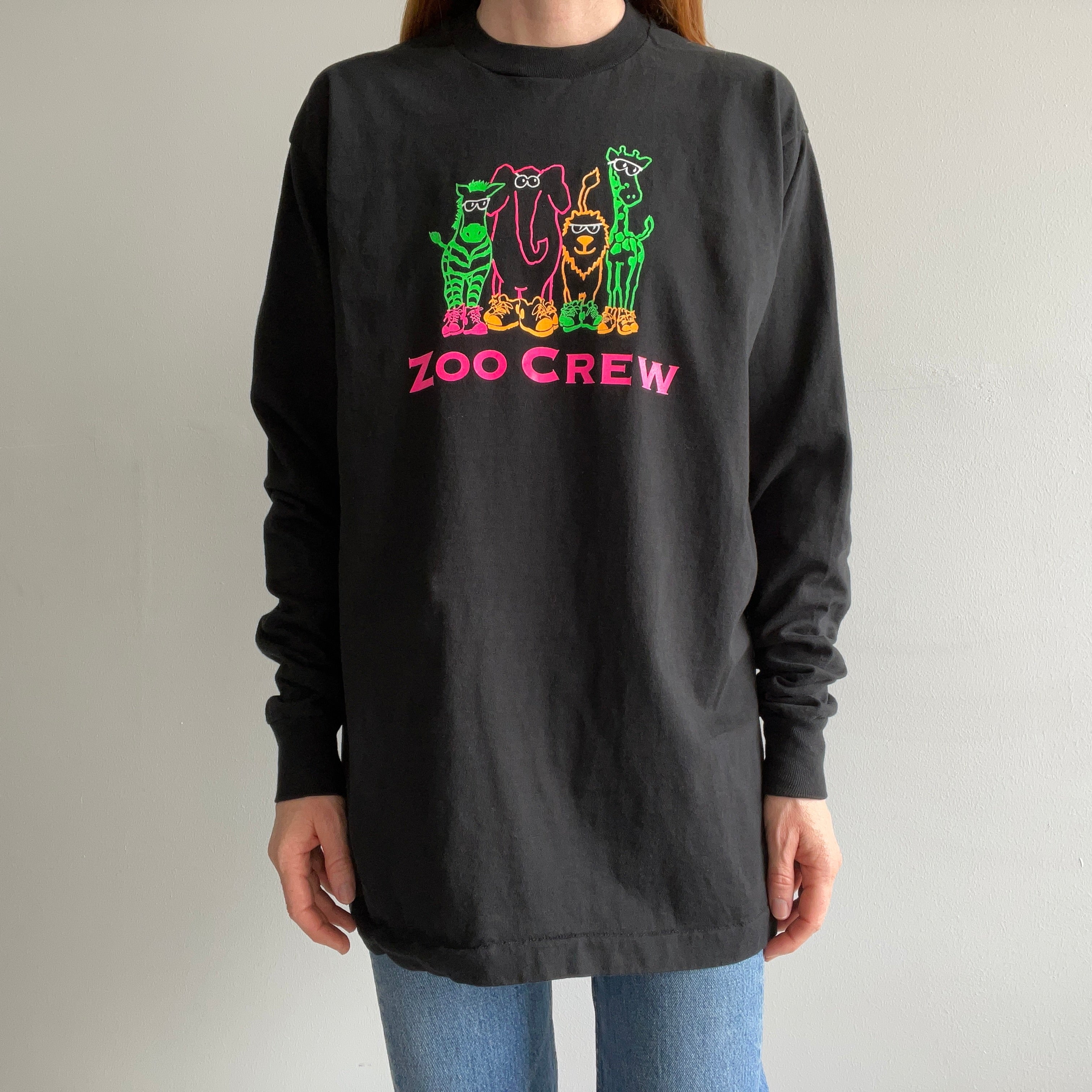 1980s Zoo Crew Ontario Long Sleeve FOTL - The Sneakers - T-Shirt