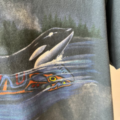 1994 Whale and Spirit Whale T-Shirt by Harlequin