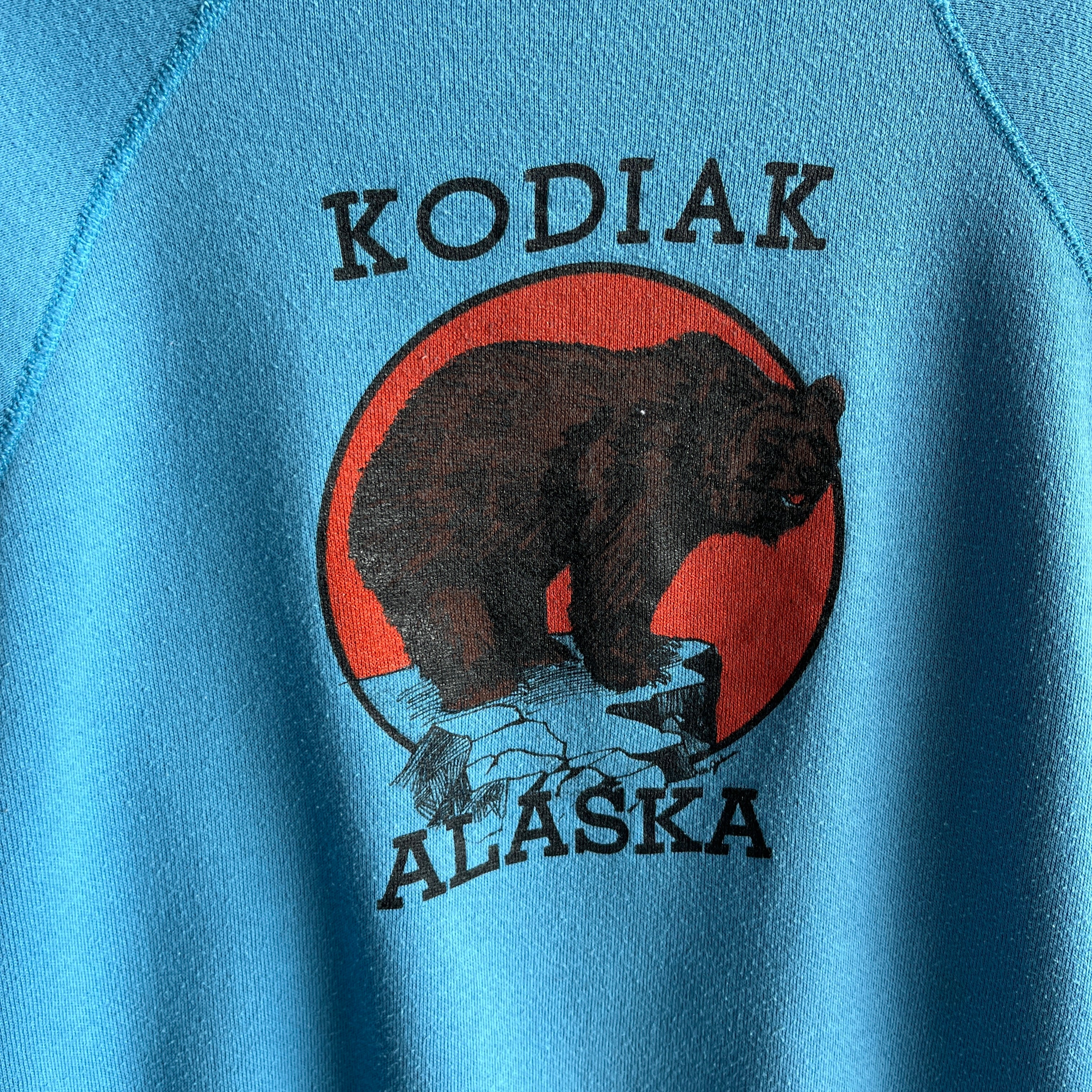 1980s Kodiak Alaska *Teddy* Bear Sweatshirt
