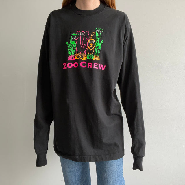 1980s Zoo Crew Ontario Long Sleeve FOTL - The Sneakers - T-Shirt