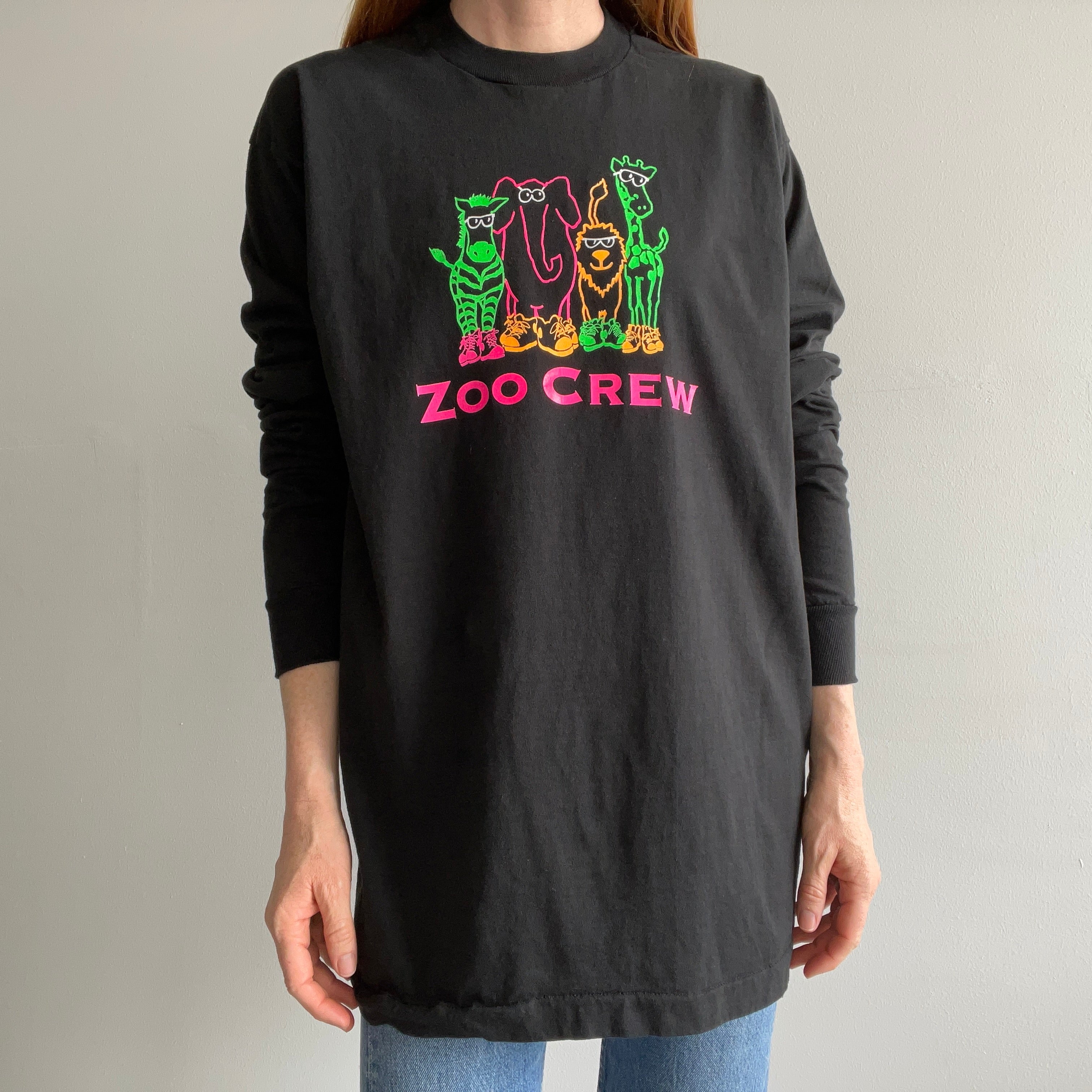 1980s Zoo Crew Ontario Long Sleeve FOTL - The Sneakers - T-Shirt