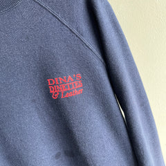 1990s Dina's Dinette & Leather Front and Back Sweatshirt