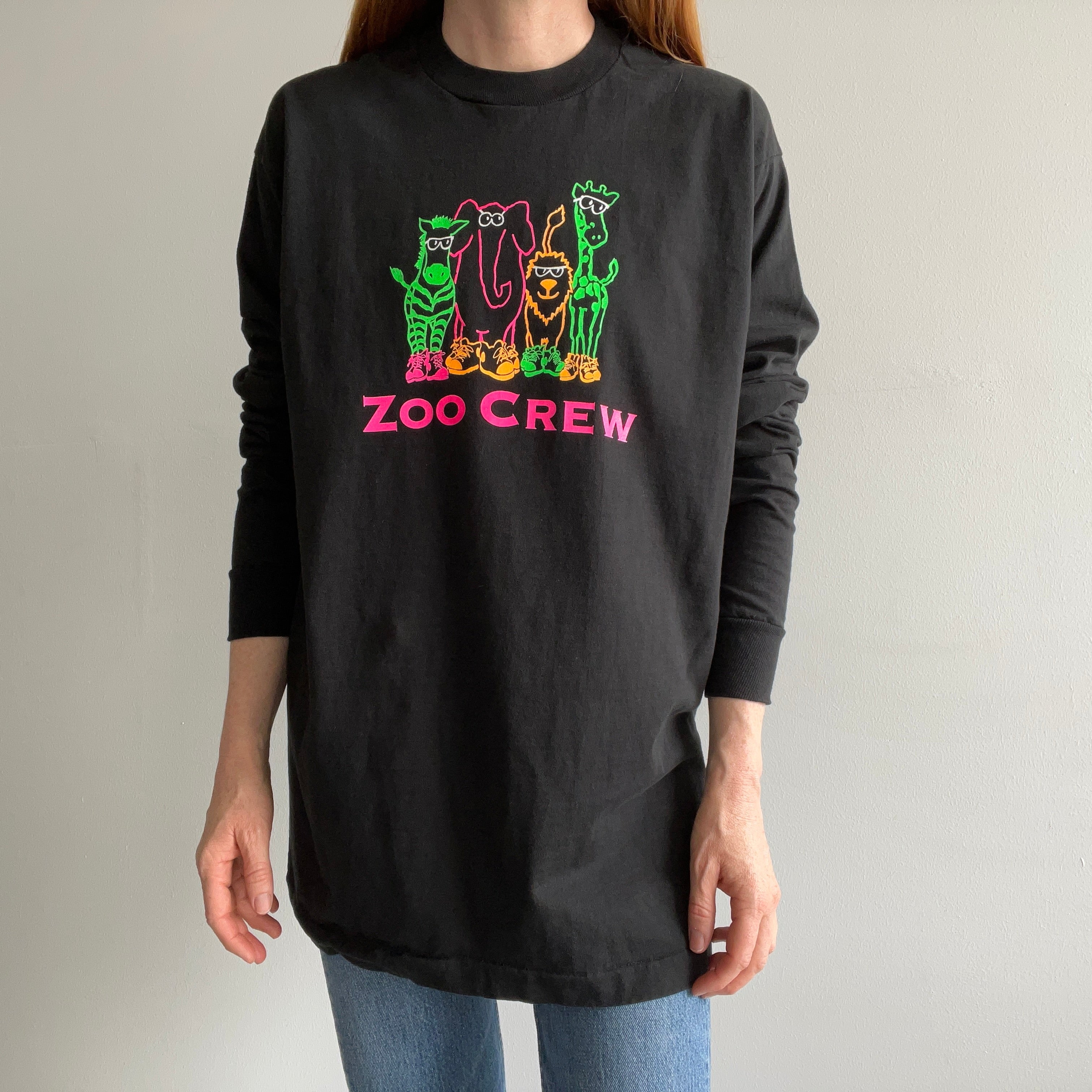 1980s Zoo Crew Ontario Long Sleeve FOTL - The Sneakers - T-Shirt