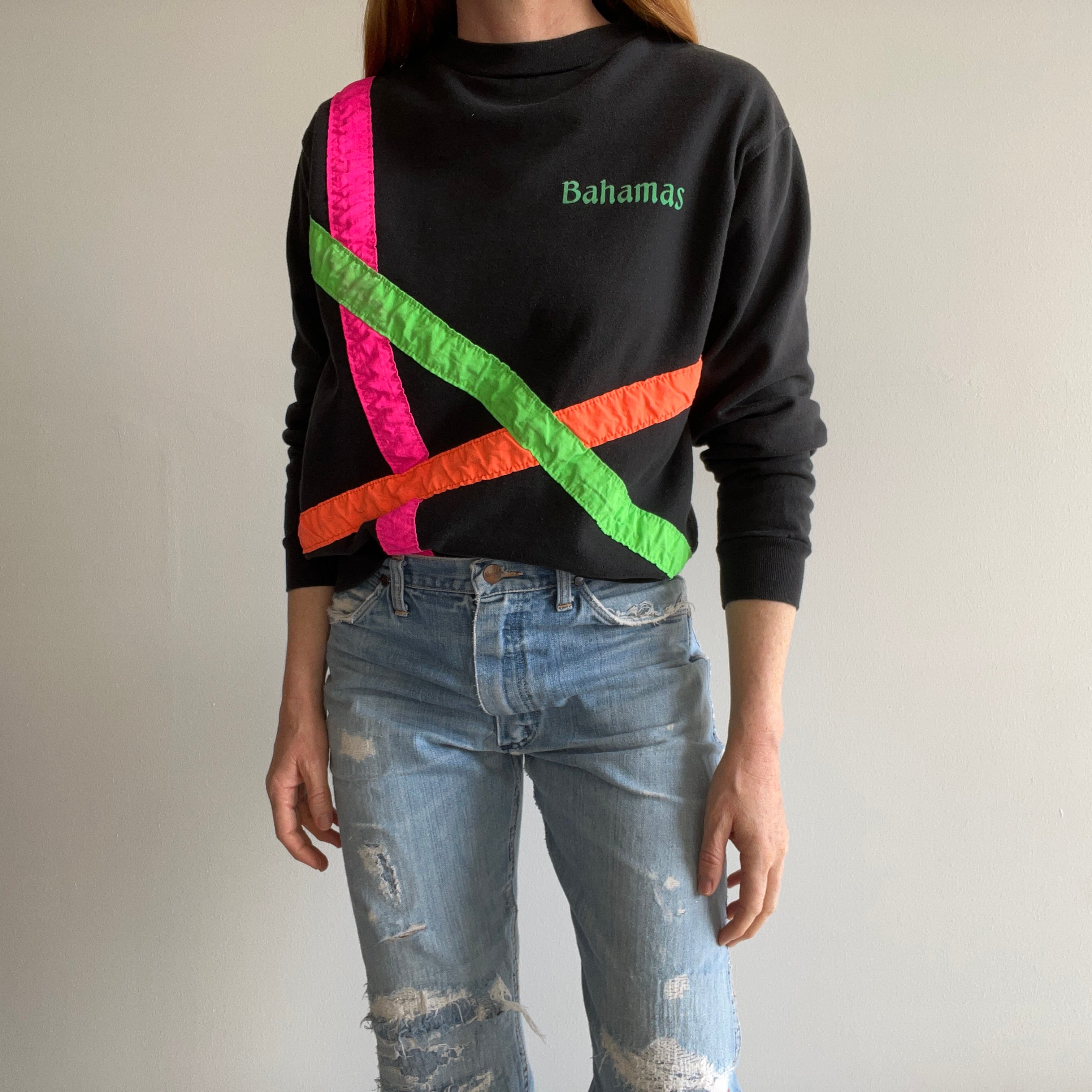 1980s Neon Bahamas Sweatshirt