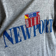 1990s Newport Blue Soft and Slouchy T-Shirt