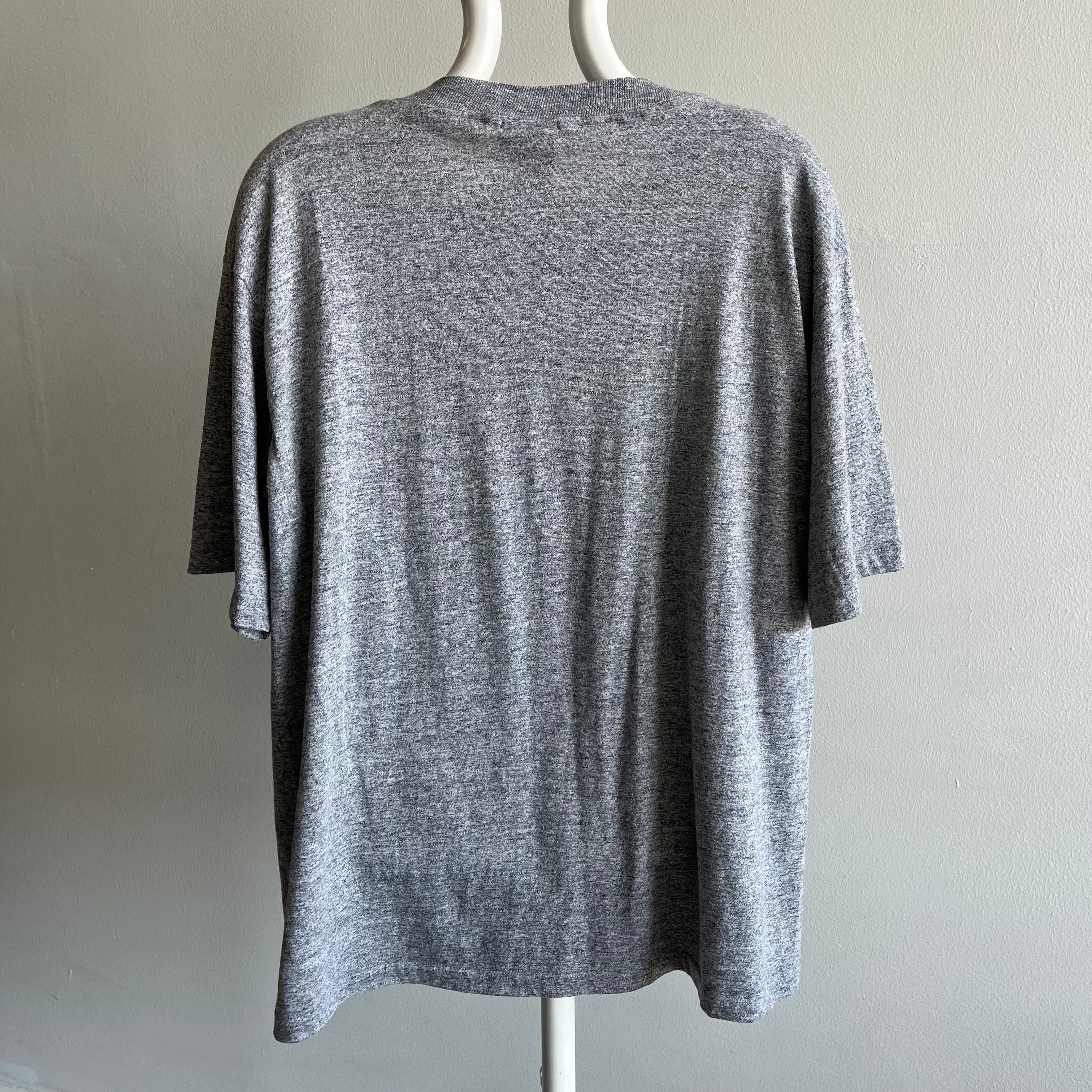 1990s Newport Blue Soft and Slouchy T-Shirt