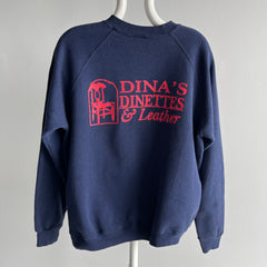 1990s Dina's Dinette & Leather Front and Back Sweatshirt