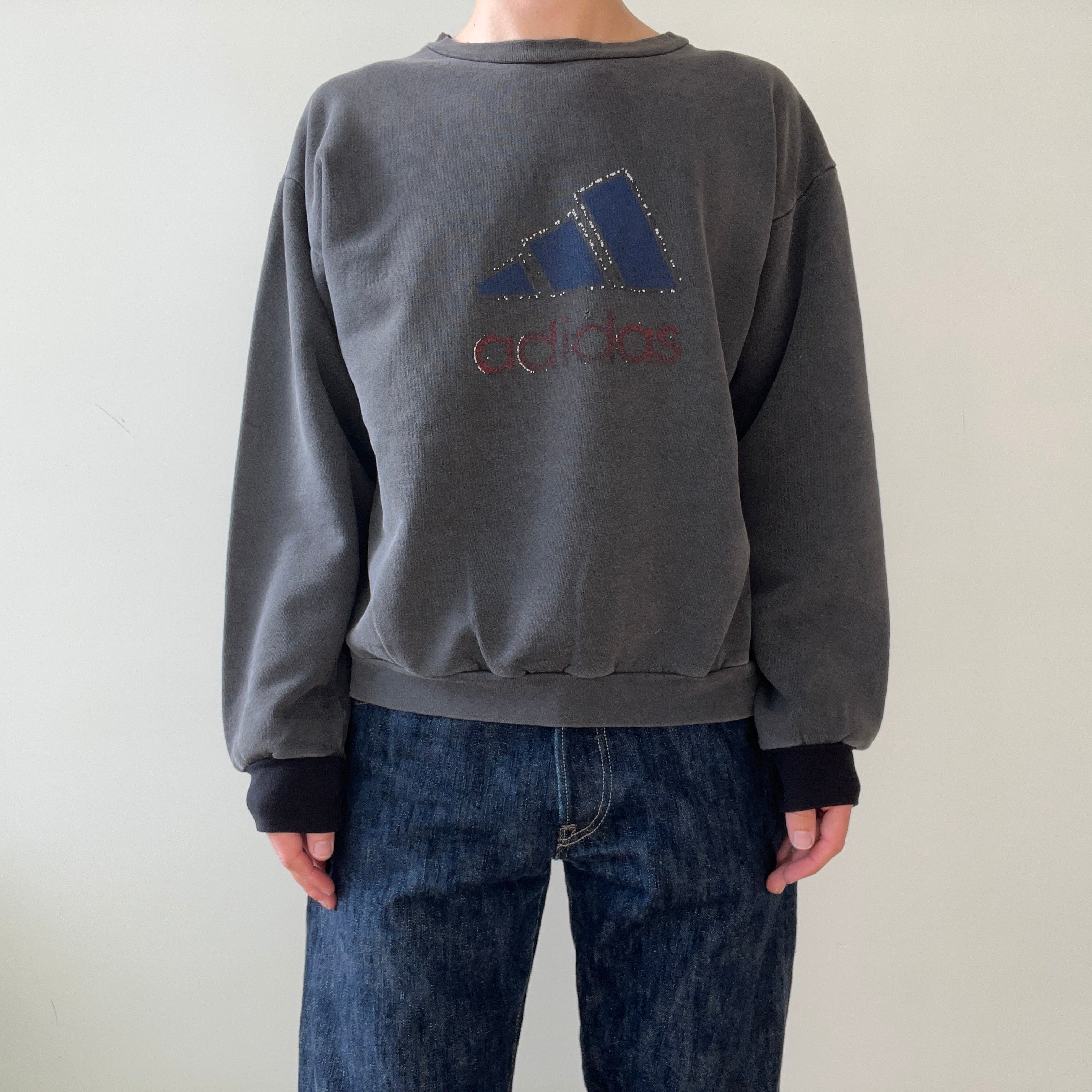 1980s Two Tone Adidas Sweatshirt