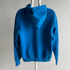 1980 Bright Royal Blue Pullover Hoodie