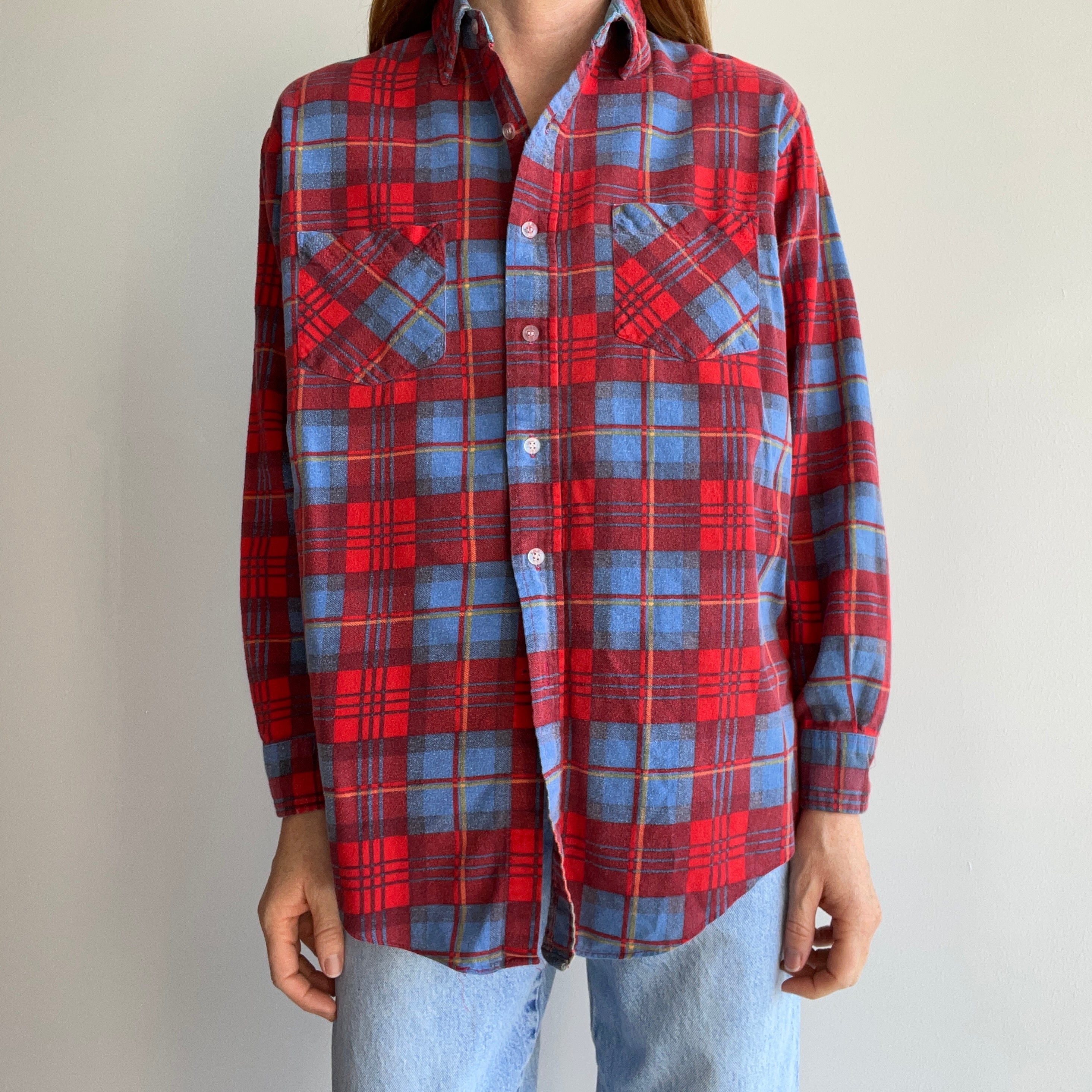 1980's Lightweight Towncraft Flannel