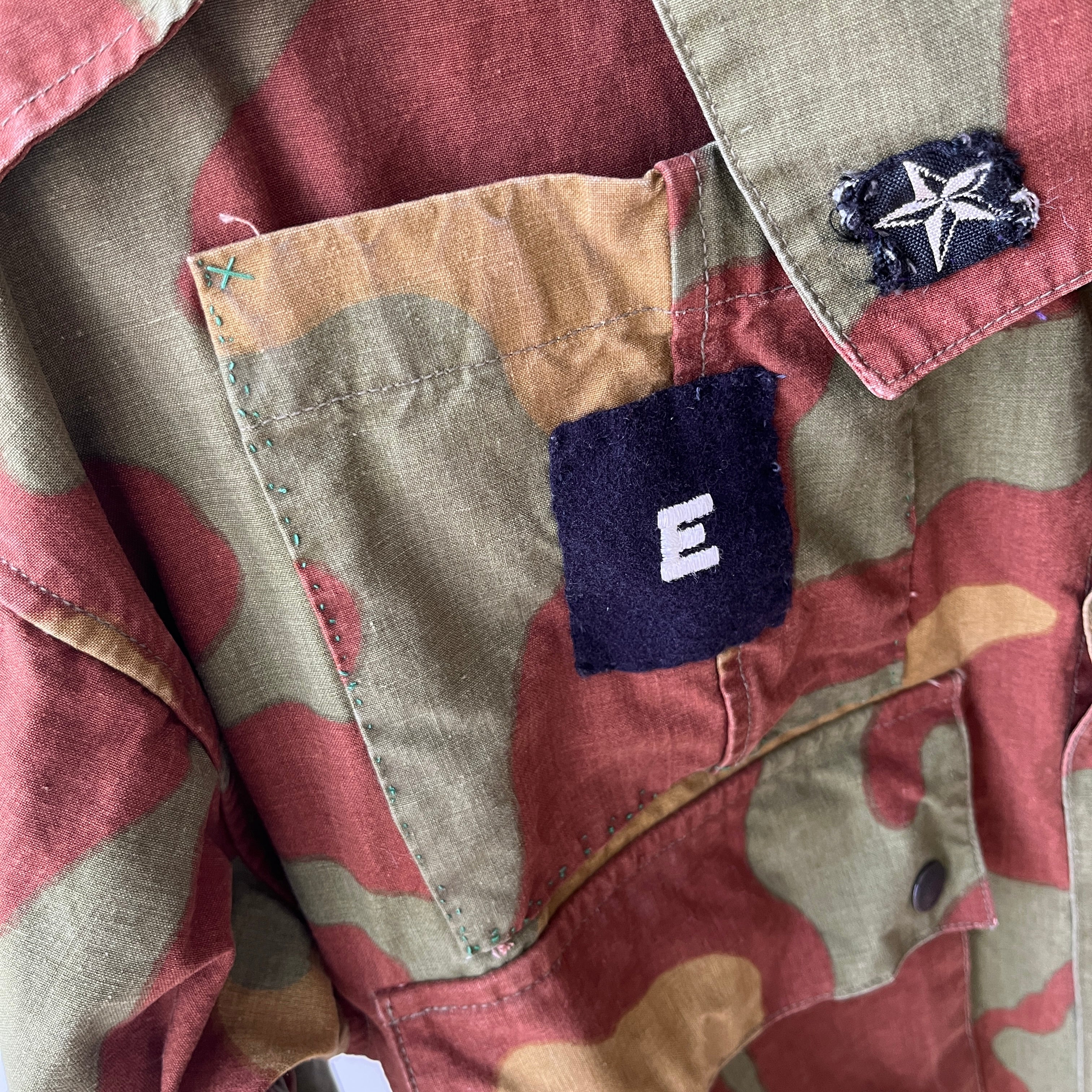 1960s Italian San Marco Military Camo Jacket Reworked