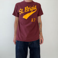 1980s St. Brigid Mish #17 Russell Athletic Shirt