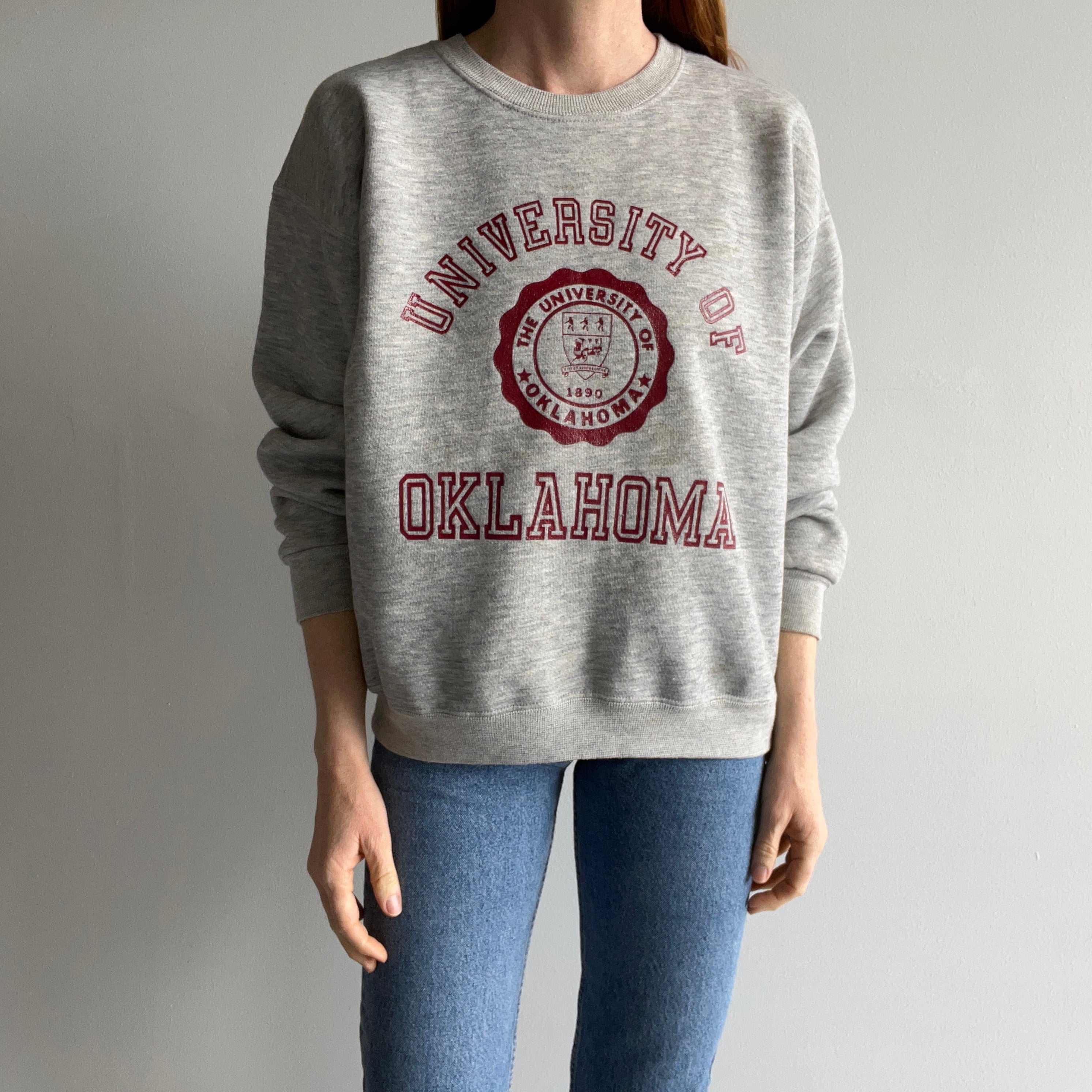 1980s University of Oklahoma Sweatshirt by Jansport (But Really Bassett Walker)