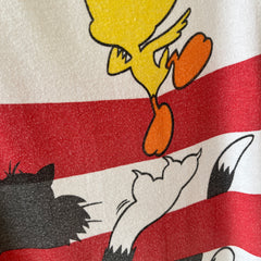 1980s Sylvester and Tweety Bird T-Shirt (Front and Back)