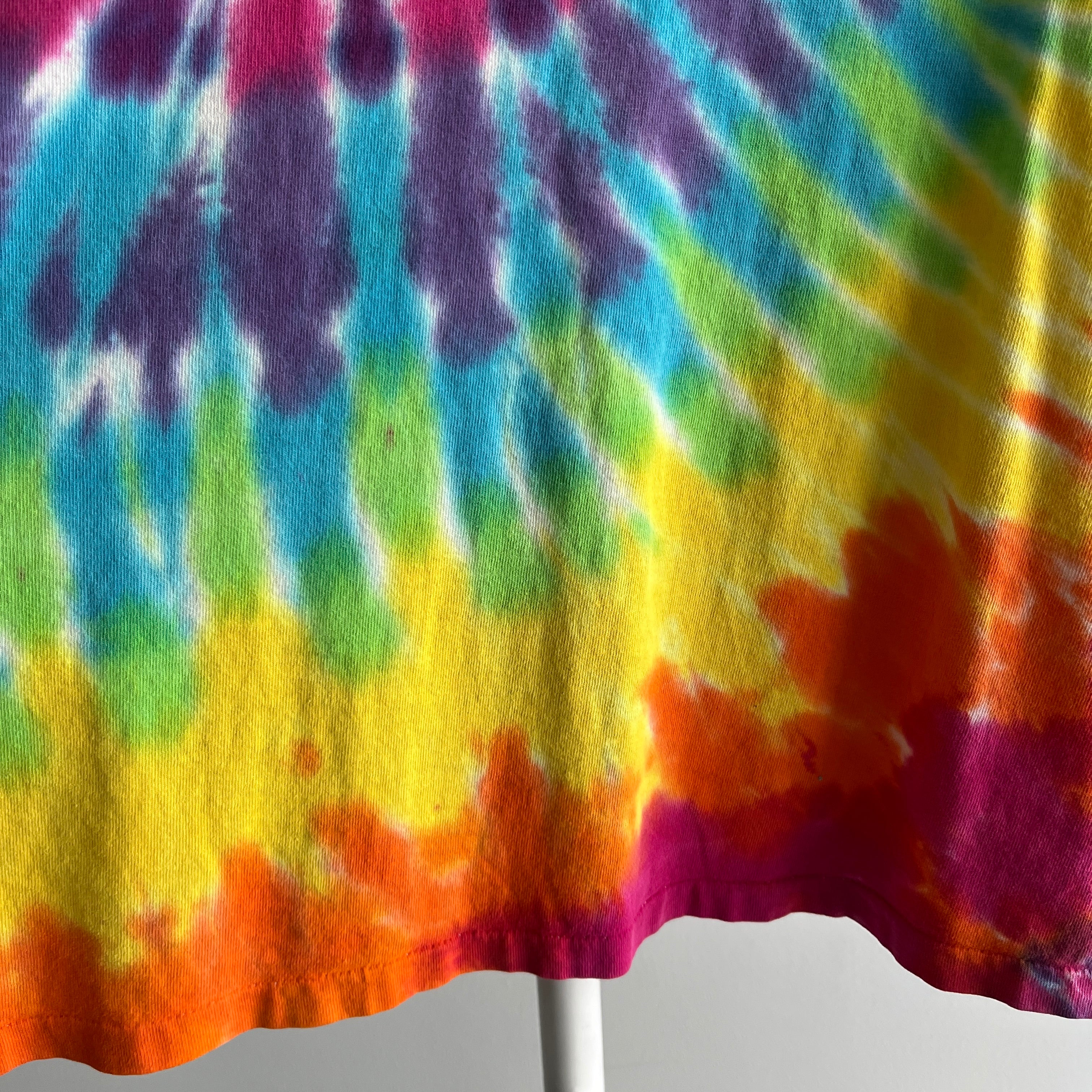 1980/90s Tie Dye T-Shirt - Perfectly Tattered