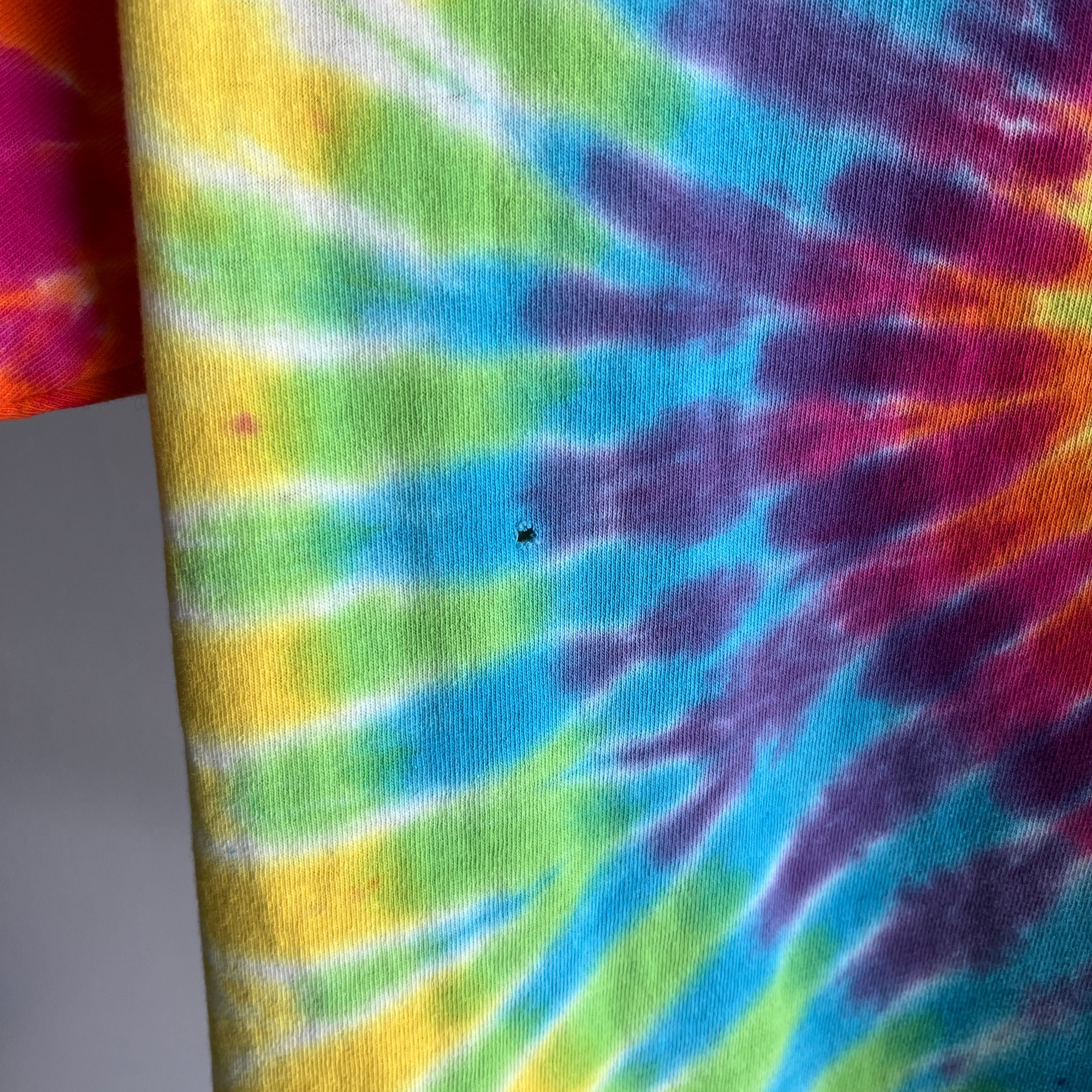 1980/90s Tie Dye T-Shirt - Perfectly Tattered