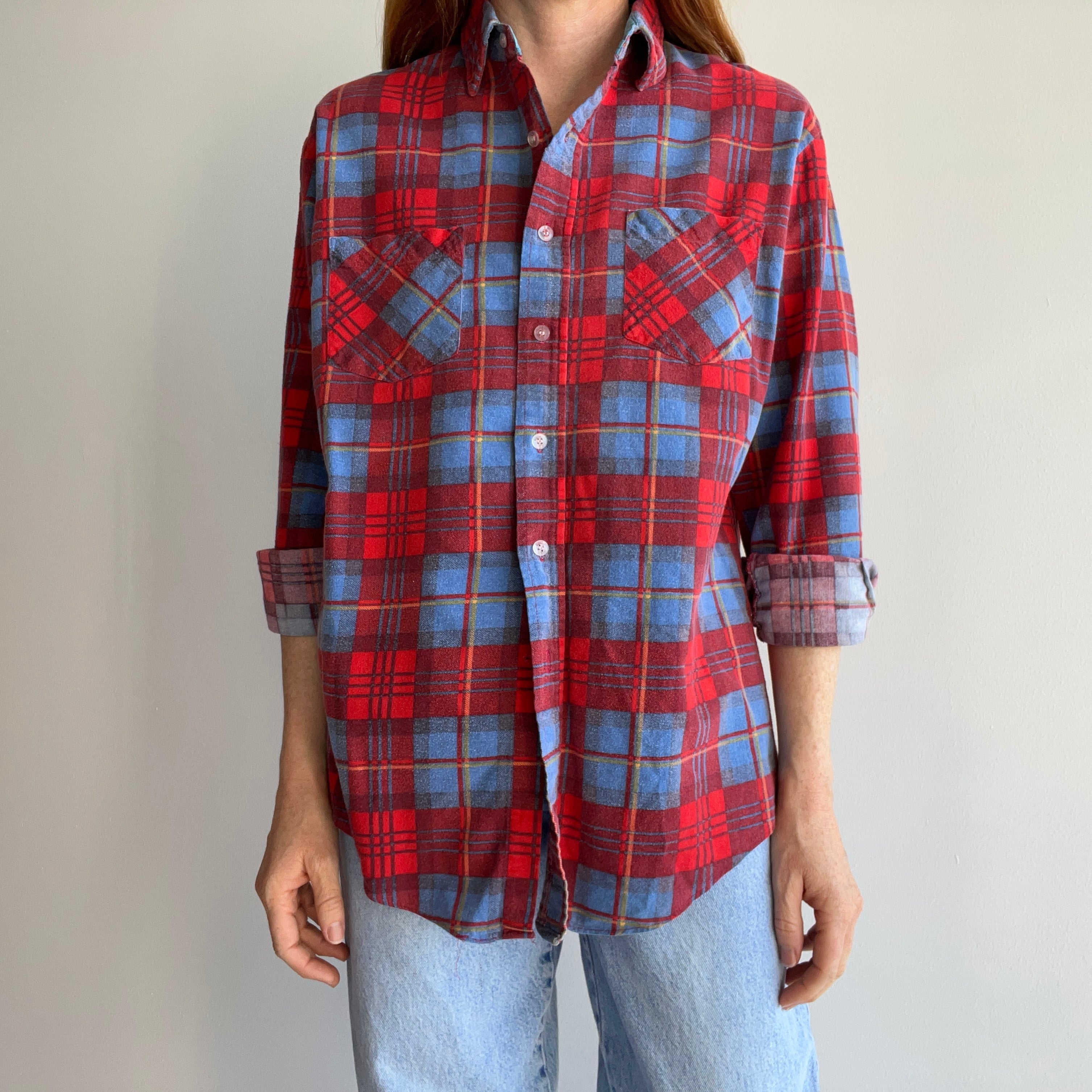 1980's Lightweight Towncraft Flannel