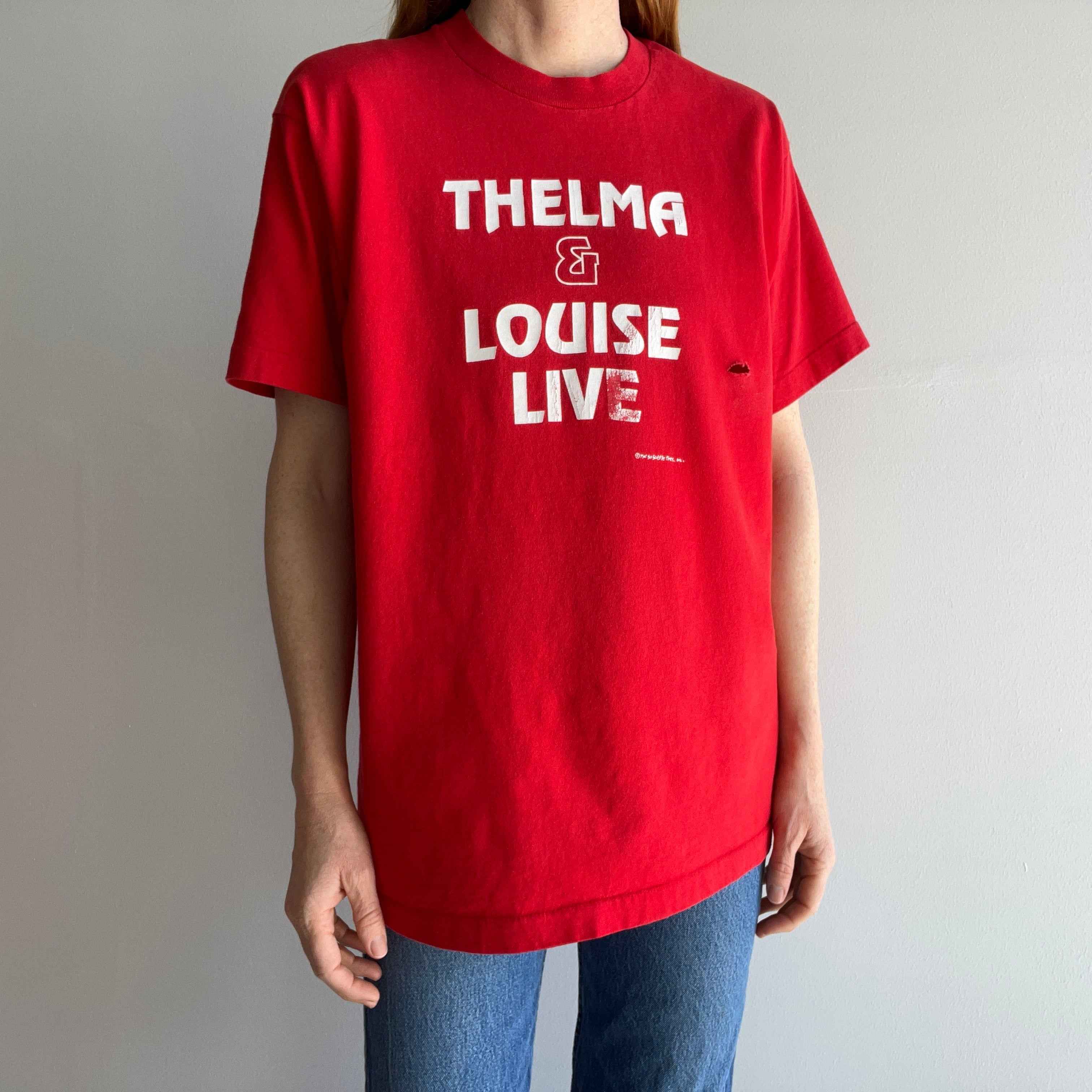 1991 Thelma and Louise Live T-Shirt - !!!!