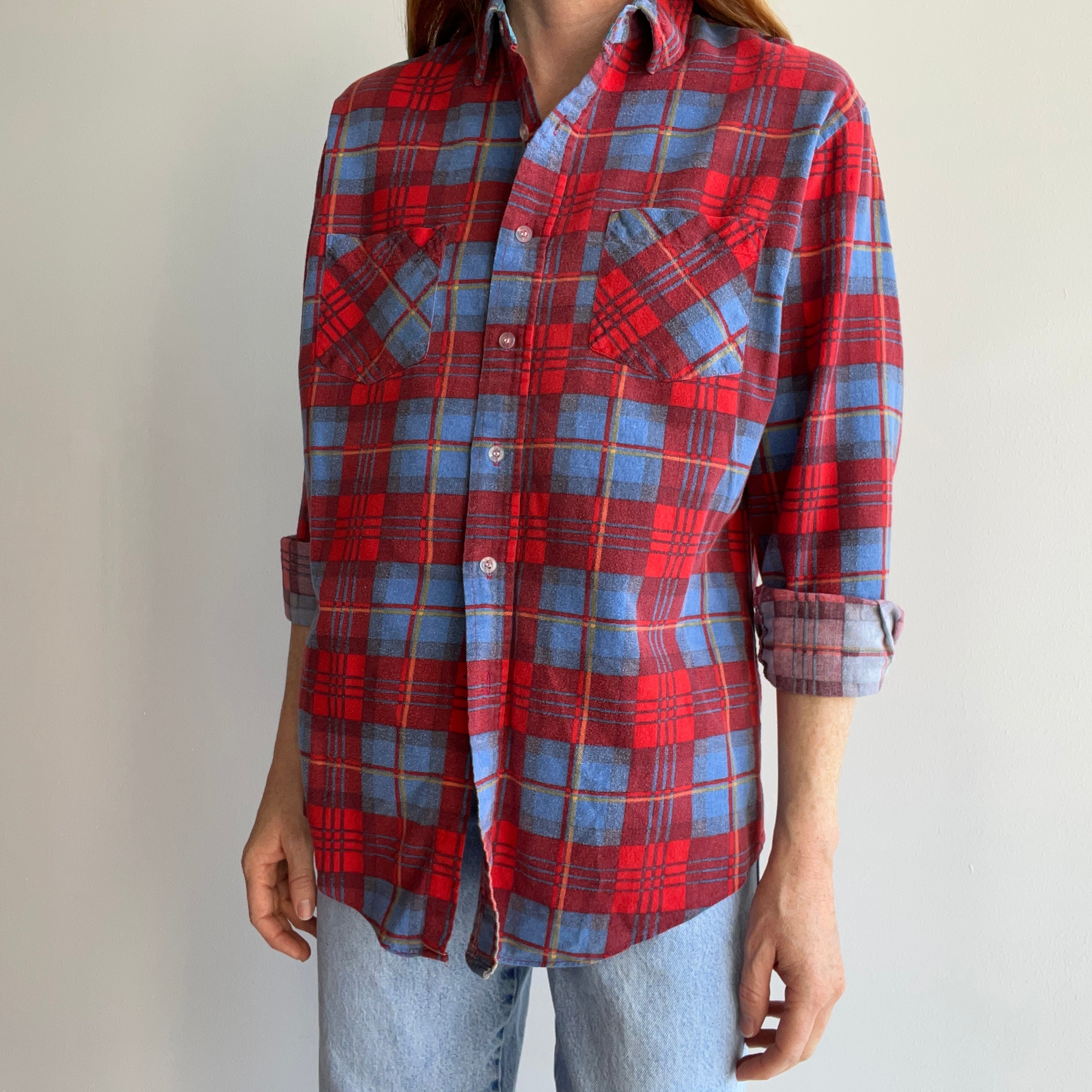 1980's Lightweight Towncraft Flannel