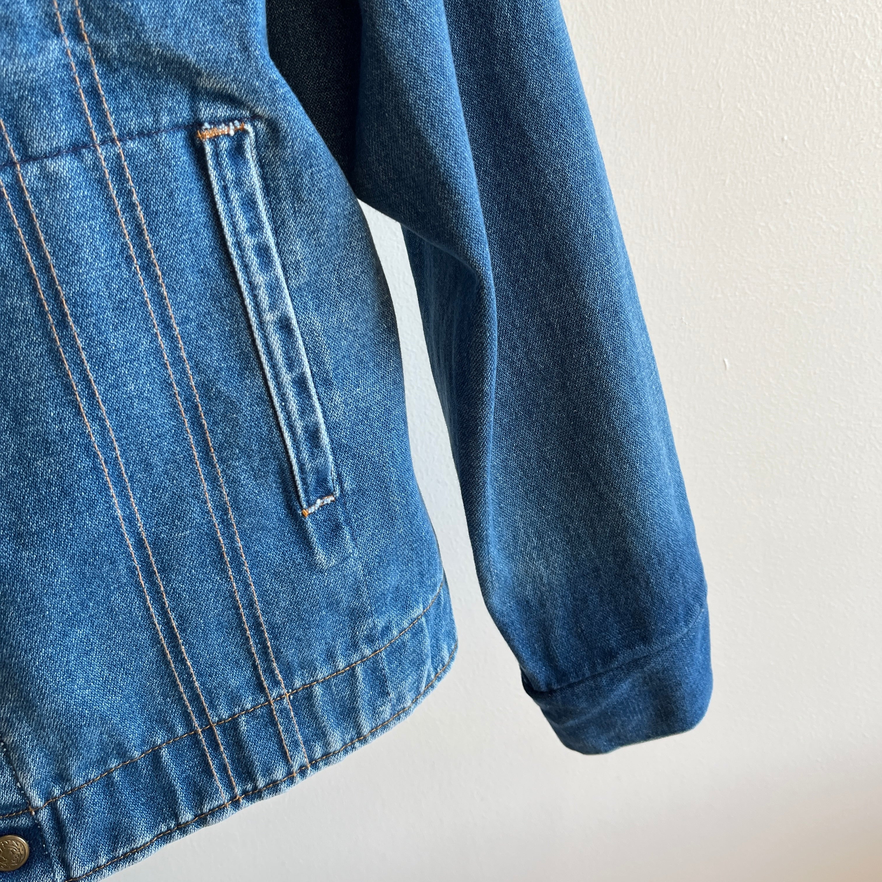 1970s Key Imperial Denim Jean Jacket/Coat - WOW