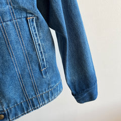 1970s Key Imperial Denim Jean Jacket/Coat - WOW