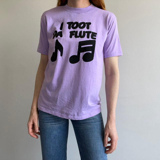 1980s I Toot Da FLute T-Shirt